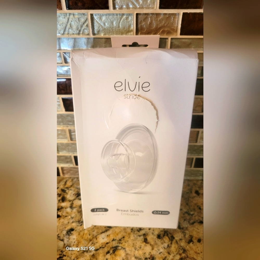 NWT Motif Elvie Breast Shields 2-Pack Size 24MM